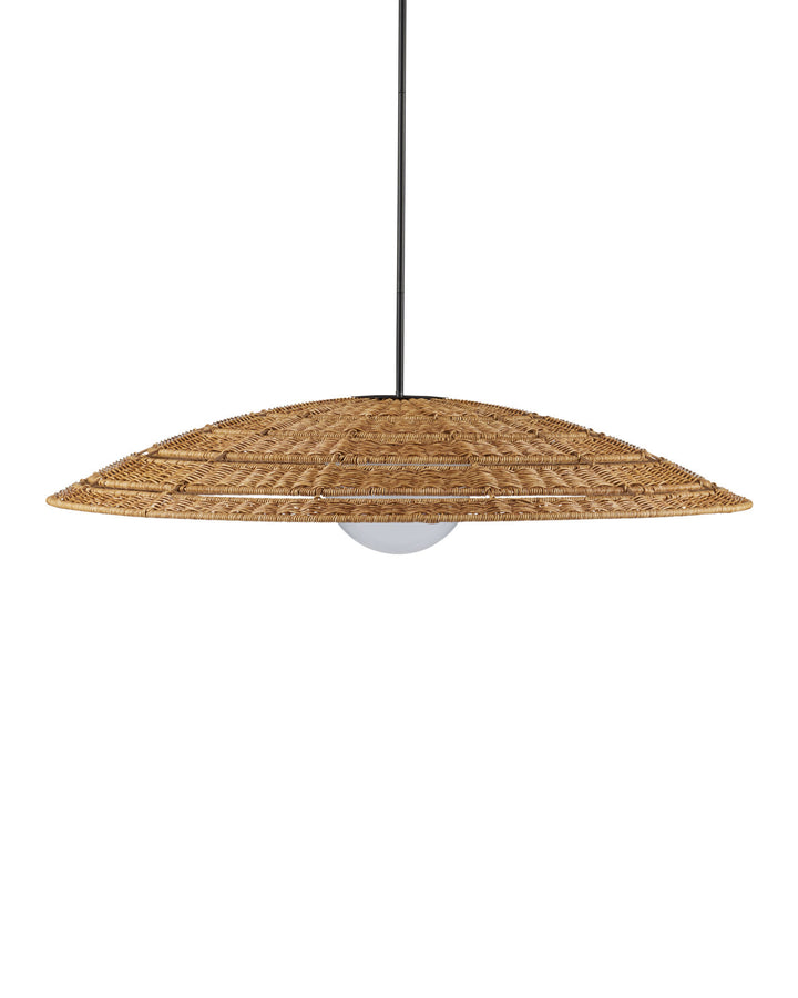 Get Barbary Outdoor Pendant All-Weather Wicker Glow – LOOMLAN