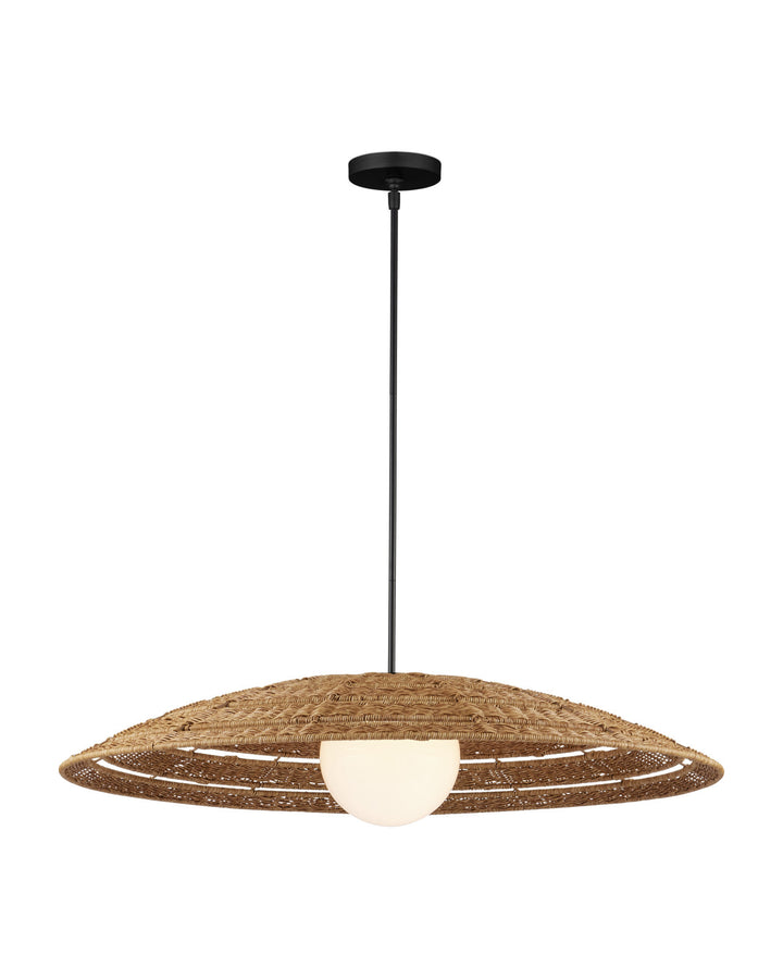 Get Barbary Outdoor Pendant All-Weather Wicker Glow – LOOMLAN