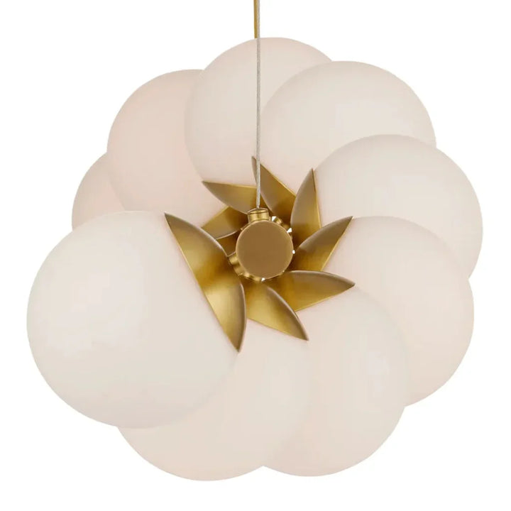 Barcarolle Linear Chandelier - LOOMLAN - Currey & Co - Chandeliers