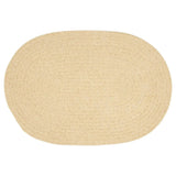 Barefoot Durable Oval Bath Rugs-Area Rugs-Colonial Mills-Yellow-1'5" x 2'3"-LOOMLAN