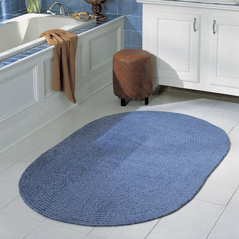 Barefoot Durable Oval Bath Rugs