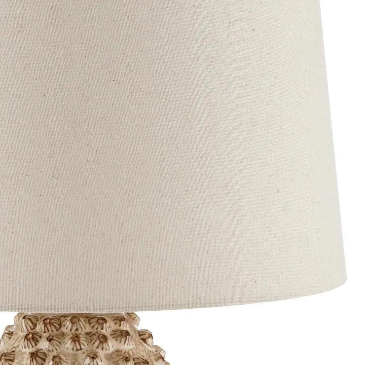 Barnacle Ivory Table Lamp - LOOMLAN - Currey & Co - Table Lamps