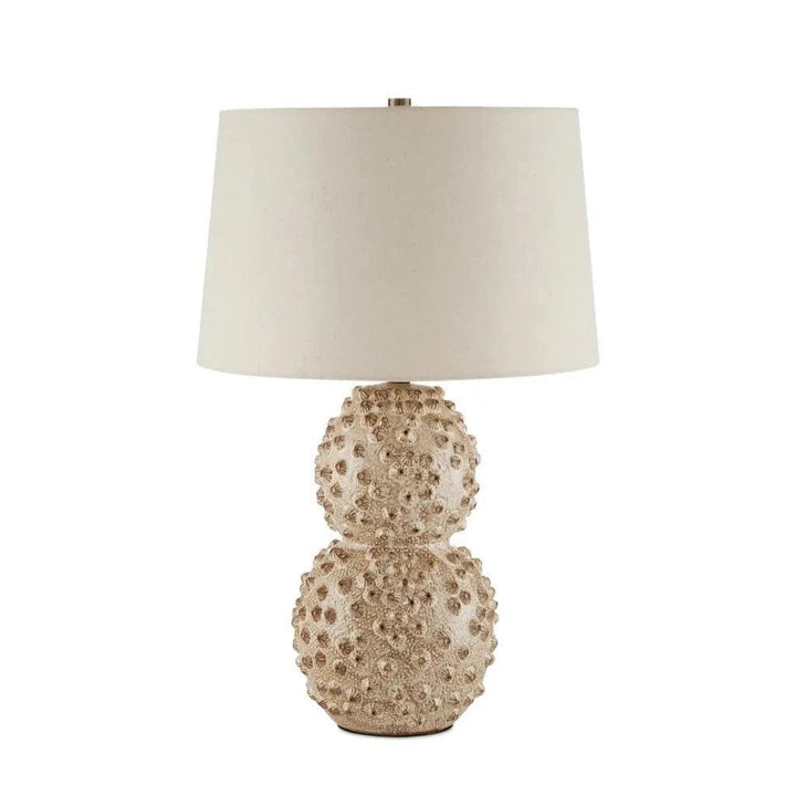Barnacle Ivory Table Lamp - LOOMLAN - Currey & Co - Table Lamps