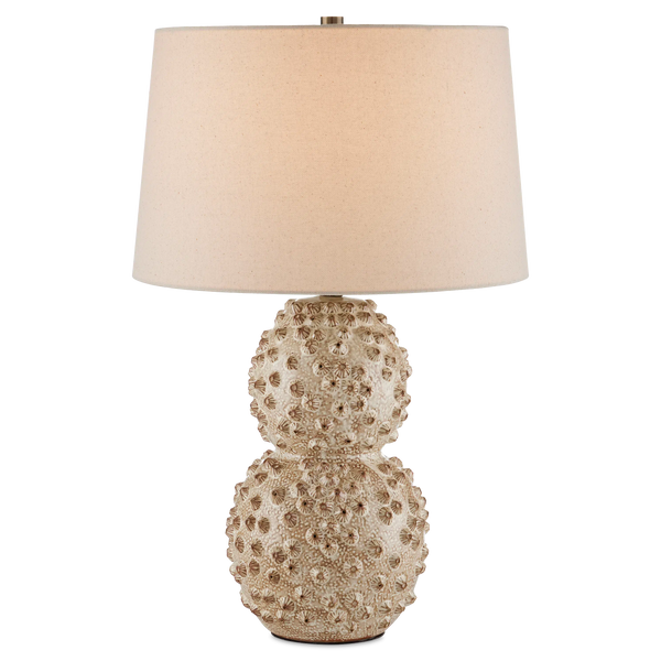 Barnacle Ivory Table Lamp-Table Lamps-Currey & Co-LOOMLAN