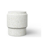 Barrel Concrete Made Stylish Outdoor Stool-Garden Stools-Urbia-LOOMLAN