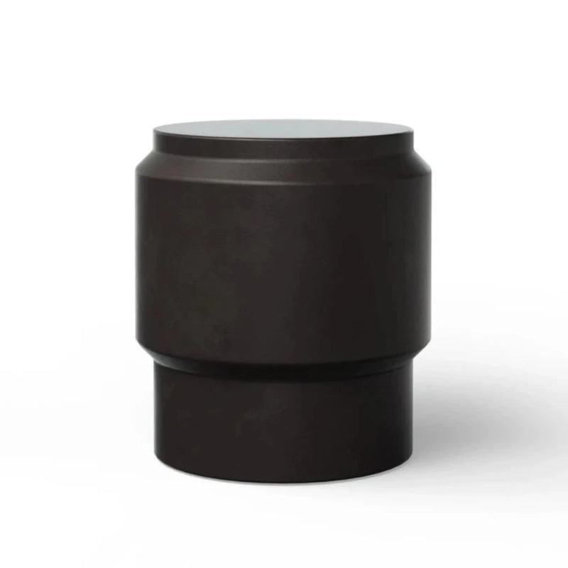 Barrel Concrete Made Stylish Outdoor Stool