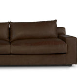 Barrett Ethical Custom Made 2 Cushion Leather Sofa Sofas & Loveseats LOOMLAN By One For Victory