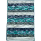 Barrett Stripe Rectangular Outdoor Rugs-Outdoor Rugs-Colonial Mills-Blue Planet-2' x 3'-LOOMLAN