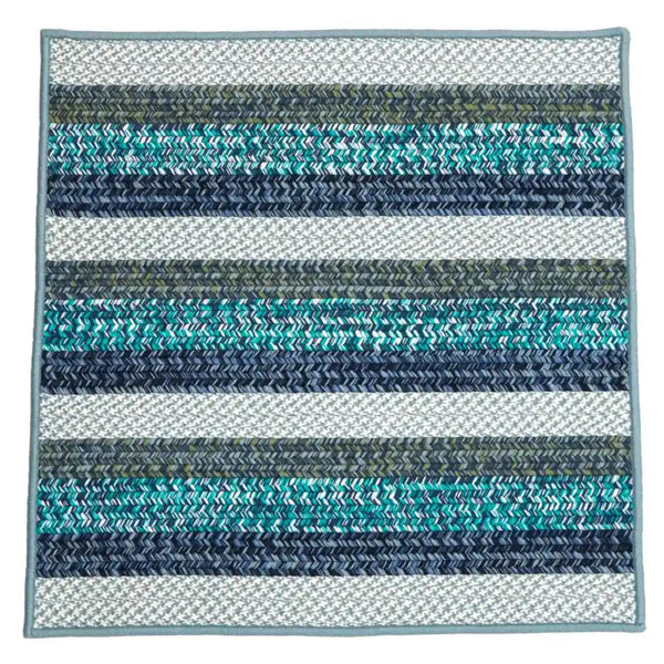 Barrett Stripe Square Outdoor Rugs