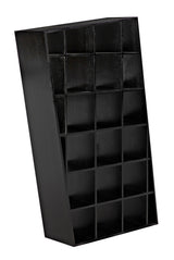 Barsum Bookcase-Bookcases-Noir-LOOMLAN