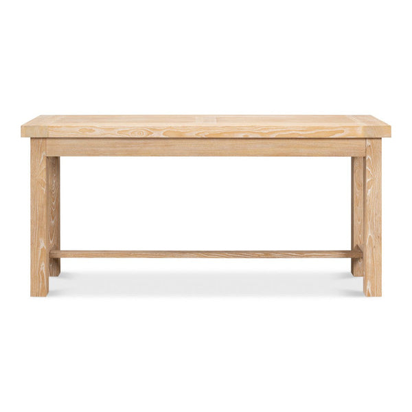 Bauhaus Console Table Reclaimed Wood-Console Tables-Sarreid-LOOMLAN
