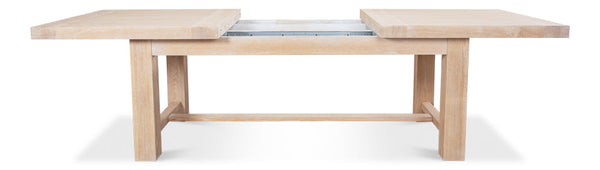 Bauhaus Extendable Dining Table for 12-Dining Tables-Sarreid-LOOMLAN
