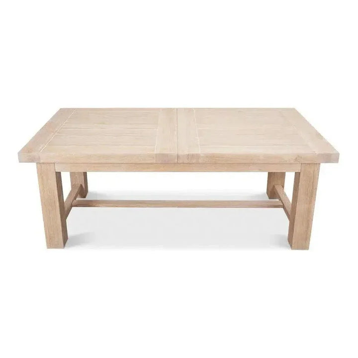 Bauhaus Wooden Extendable Dining Table-Dining Tables-Sarreid-LOOMLAN