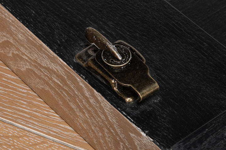 Bauhaus Wooden Extendable Dining Table-Dining Tables-Sarreid-LOOMLAN