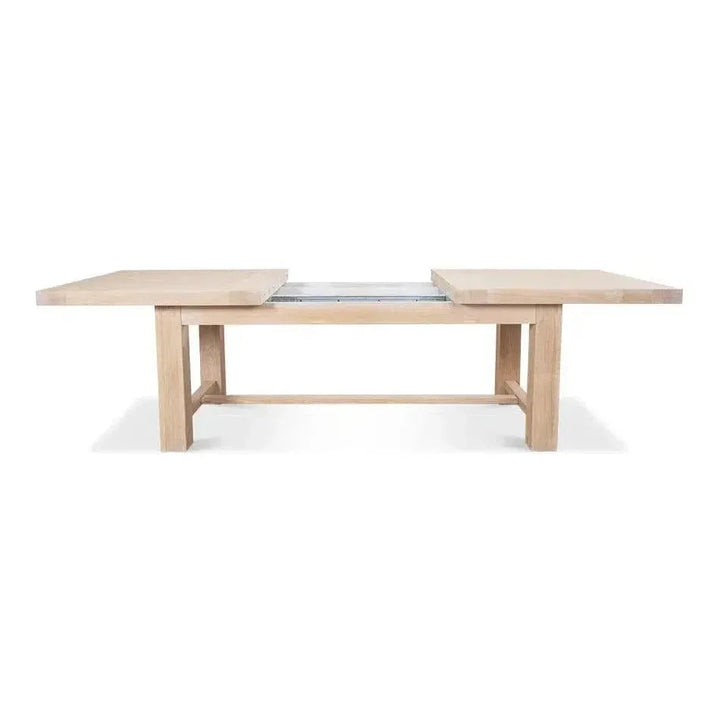 Bauhaus Wooden Extendable Dining Table-Dining Tables-Sarreid-LOOMLAN