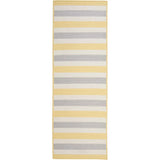 Bayamo Runner Outdoor Rugs-Outdoor Rugs-Colonial Mills-Yellow-2' x 4'-LOOMLAN