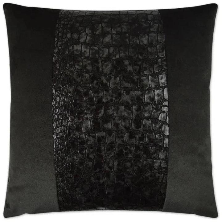 Bayou Charcoal Black Throw Pillow Insert - LOOMLAN - D.V. Kap - Throw Pillows