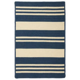 Bayou Modern Outdoor Rugs-Outdoor Rugs-Colonial Mills-Blue-2' x 11'-LOOMLAN