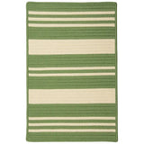 Bayou Modern Outdoor Rugs-Outdoor Rugs-Colonial Mills-Green-2' x 11'-LOOMLAN