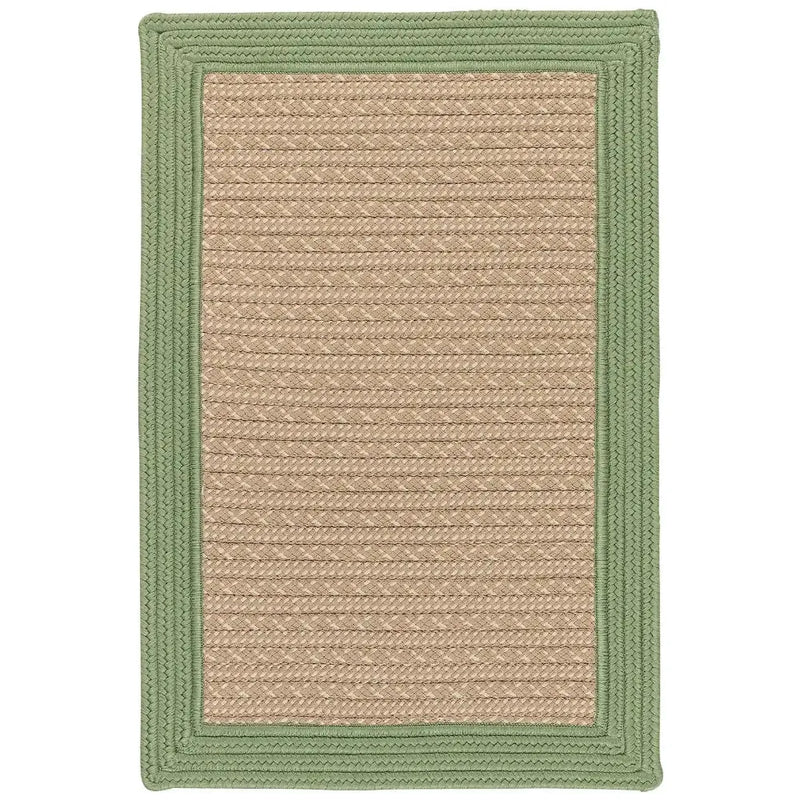 Bayswater Durable Outdoor Rugs-Outdoor Rugs-Colonial Mills-Moss Green-2' x 3'-LOOMLAN