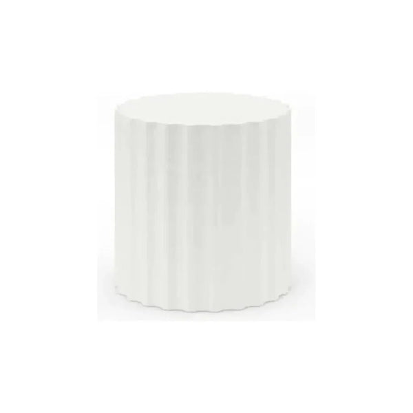 Bazaar Athena Concrete Outdoor End Table - LOOMLAN - Sunset West - Outdoor Side Tables