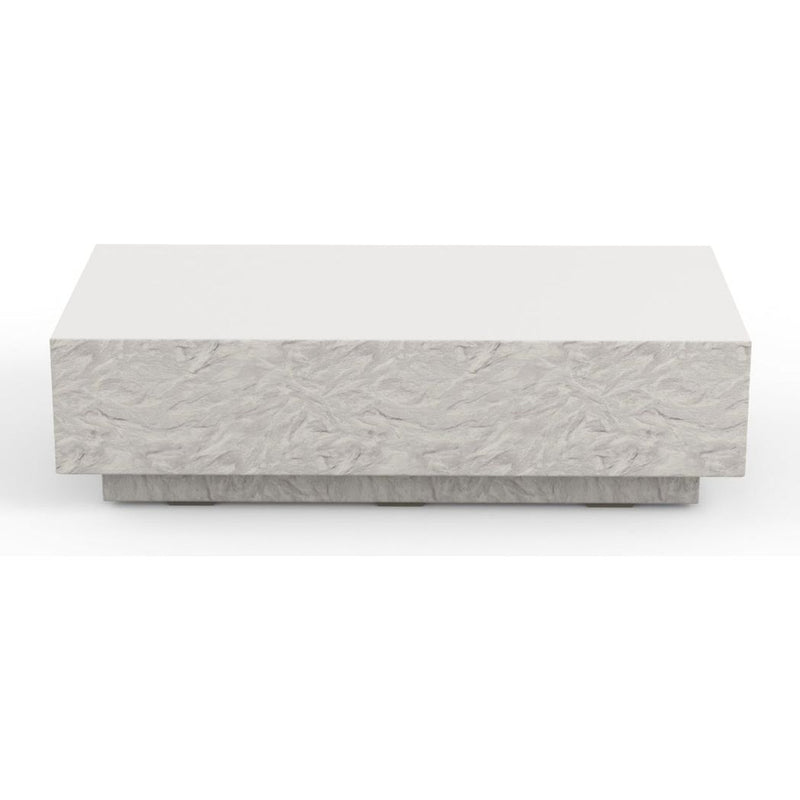 Bazaar Concrete Made Outdoor Coffee Table-Outdoor Coffee Tables-Sunset West-LOOMLAN