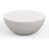 Bazaar Concrete Made Outdoor Coffee Table-Outdoor Coffee Tables-Sunset West-Round-LOOMLAN