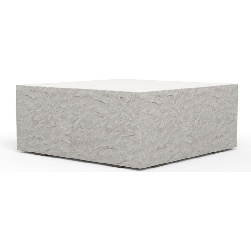 Bazaar Concrete Made Outdoor Coffee Table-Outdoor Coffee Tables-Sunset West-Square-LOOMLAN