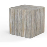 Sunset West-Bazaar Concrete Madera Outdoor End Table-Outdoor Side Tables-LOOMLAN