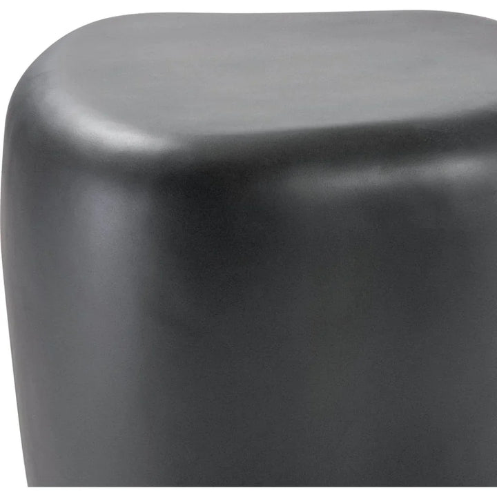 Bazaar Concrete Outdoor Pebble End Table - LOOMLAN - Sunset West - Outdoor Side Tables