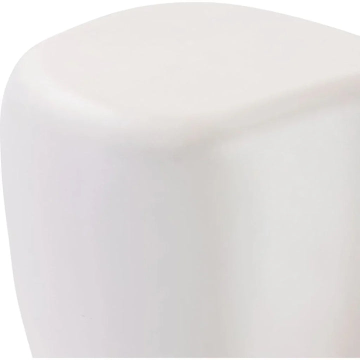 Bazaar Concrete Outdoor Pebble End Table - LOOMLAN - Sunset West - Outdoor Side Tables