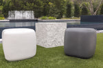 Bazaar Concrete Outdoor Pebble End Table