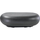 Bazaar Concrete Pebble Outdoor Coffee Table-Outdoor Coffee Tables-Sunset West-LOOMLAN