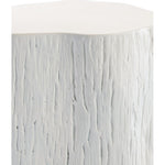 Bazaar Concrete Tree Trunk Outdoor End Table