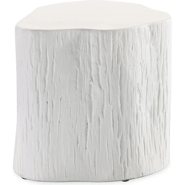 Bazaar Concrete Tree Trunk Outdoor End Table - LOOMLAN - Sunset West - Outdoor Side Tables