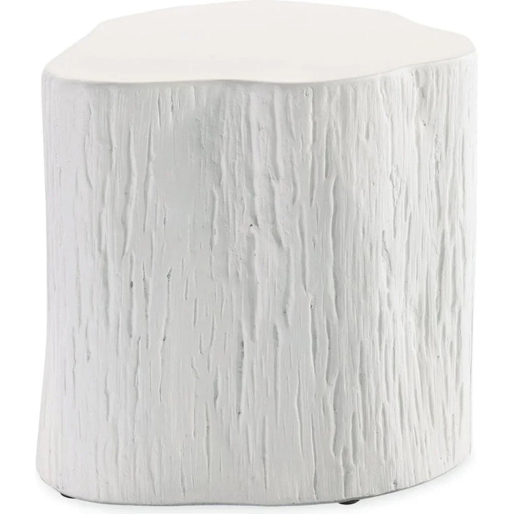 Bazaar Concrete Tree Trunk Outdoor End Table - LOOMLAN - Sunset West - Outdoor Side Tables