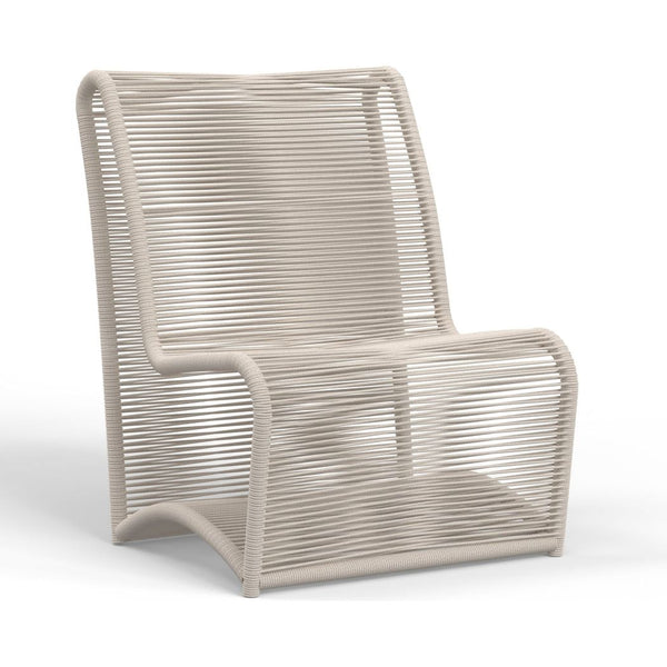 Bazaar Olefin Armless Outdoor Club Chair