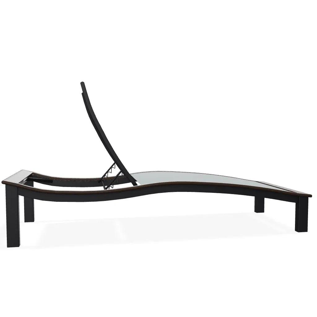 Bazza Contour Chaise with MGP Arm Accent