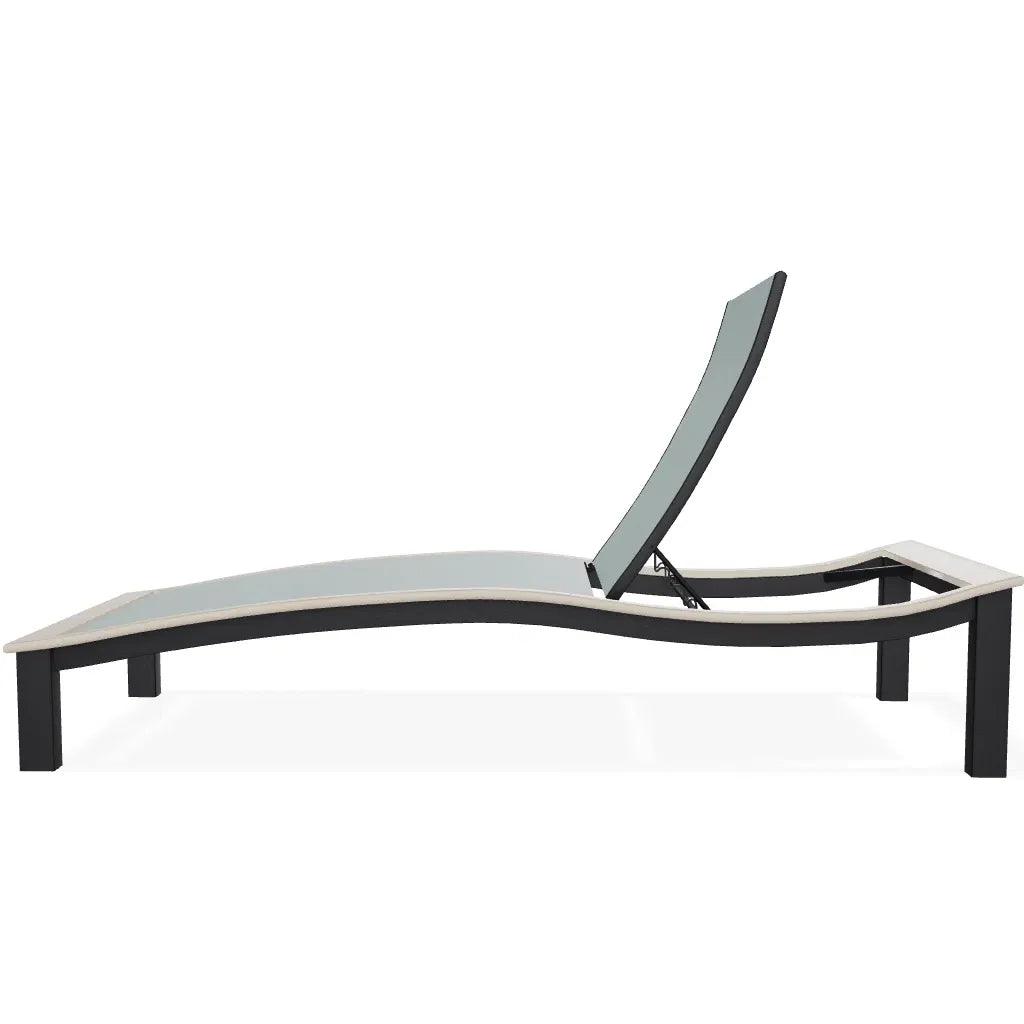 Bazza Contour Chaise with MGP Arm Accent