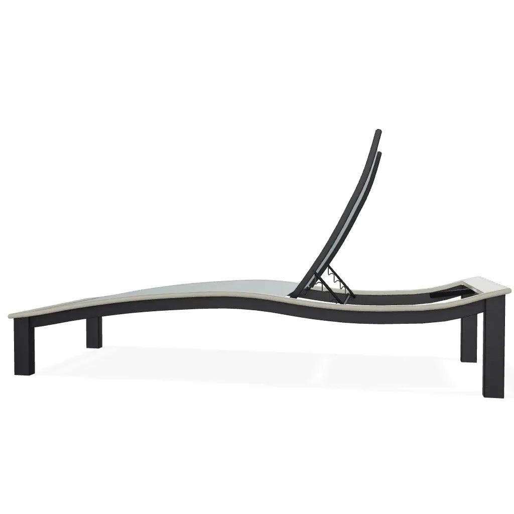 Bazza Contour Chaise with MGP Arm Accent