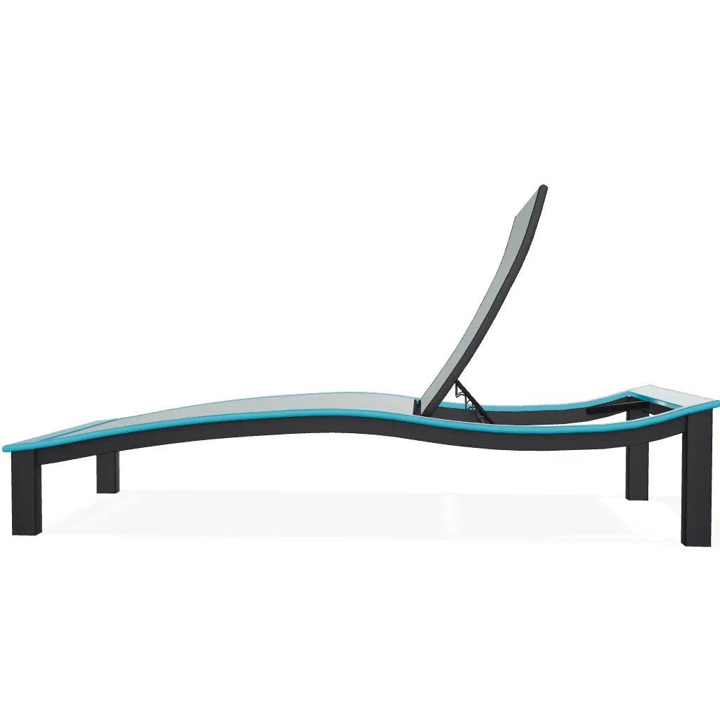 Bazza Contour Chaise with MGP Arm Accent