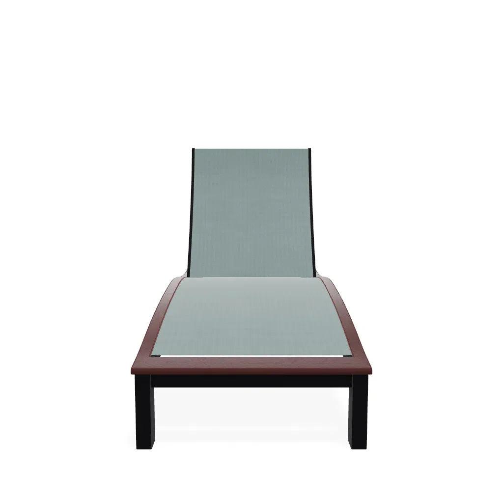 Bazza Contour Chaise with MGP Arm Accent