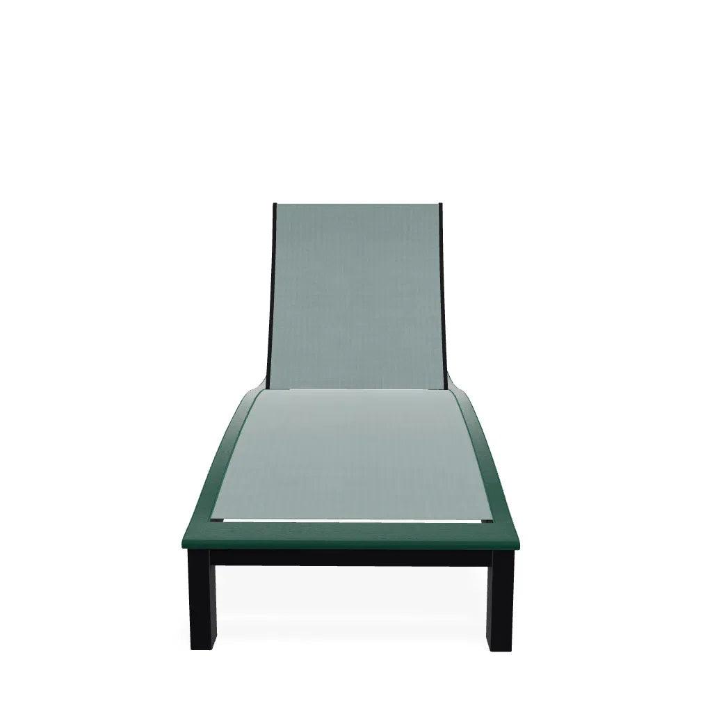 Bazza Contour Chaise with MGP Arm Accent