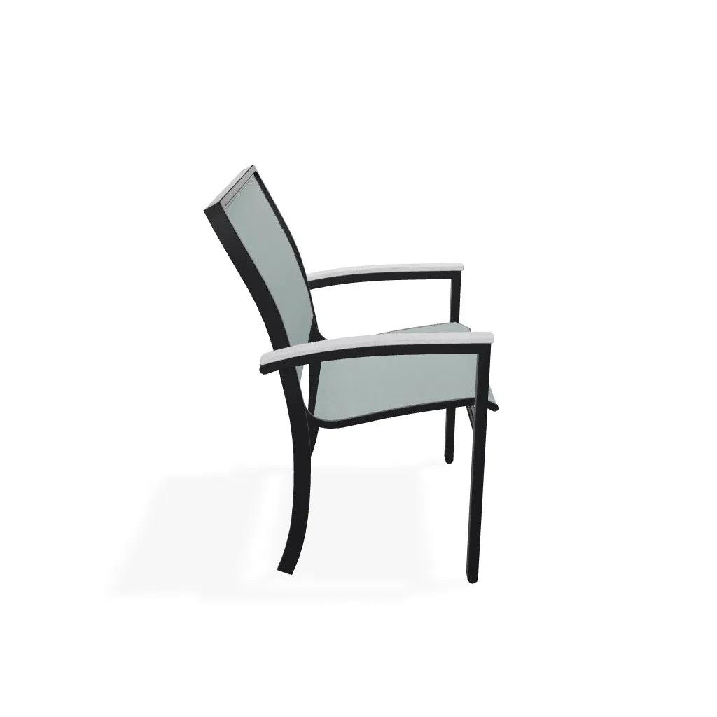 Bazza Dining Height Cafe Chair Arm Accents