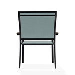 Bazza Dining Height Stacking Cafe Chair MGP Arm Accents