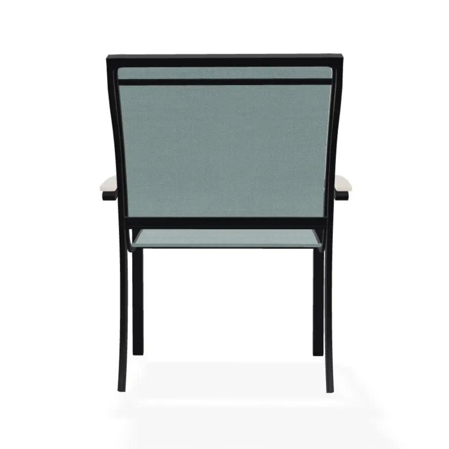 Bazza Dining Height Stacking Cafe Chair MGP Arm Accents