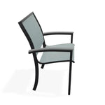 Bazza Dining Height Stacking Cafe Chair MGP Arm Accents