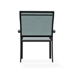 Bazza Dining Height Stacking Cafe Chair MGP Arm Accents