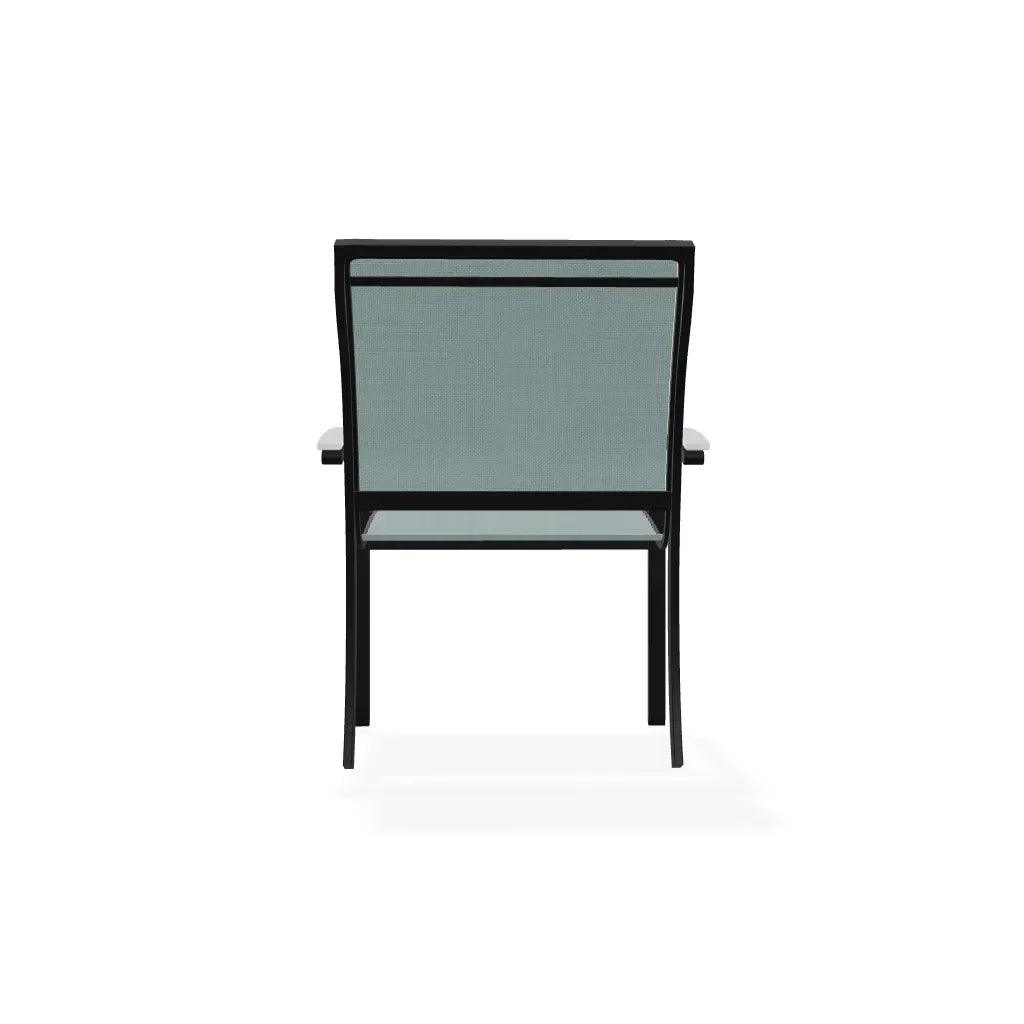 Bazza Dining Height Stacking Cafe Chair MGP Arm Accents