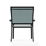 Bazza Dining Height Stacking Cafe Chair MGP Arm Accents